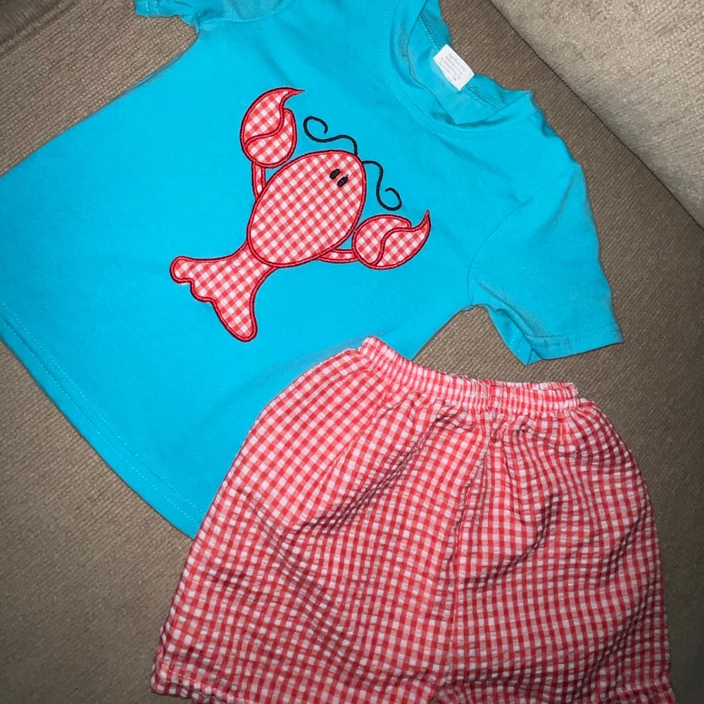 Boutique Boys Lobster Set.
